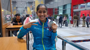 Pooja wins silver for India at Asian Indoors 2026, making a historic comeback!