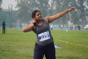 M Reddy Sanjana wins first event of Open Throws with lifetime best!