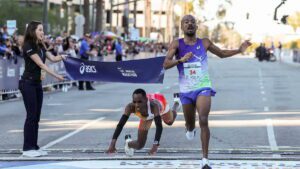 0.01 Seconds: Nathan Martin Stages Miraculous Comeback in Historic LA Marathon Finish