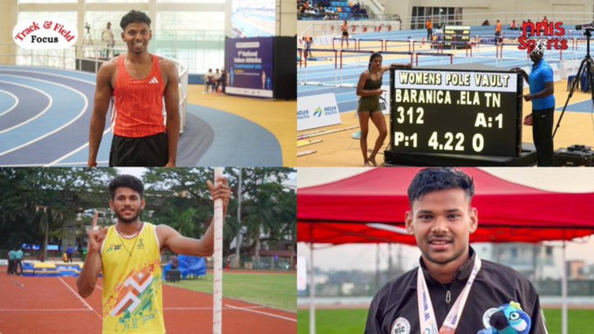 1st Indian Indoor Open Combined Events & Pole Vault Competition 2026!