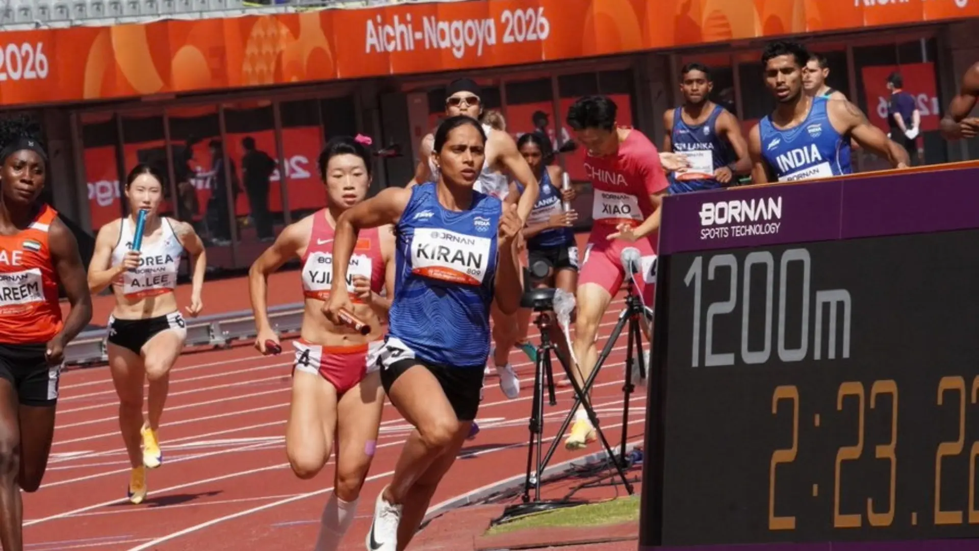 India Qualifies for Mixed 4x400m Relay Final at Asian Games 2026