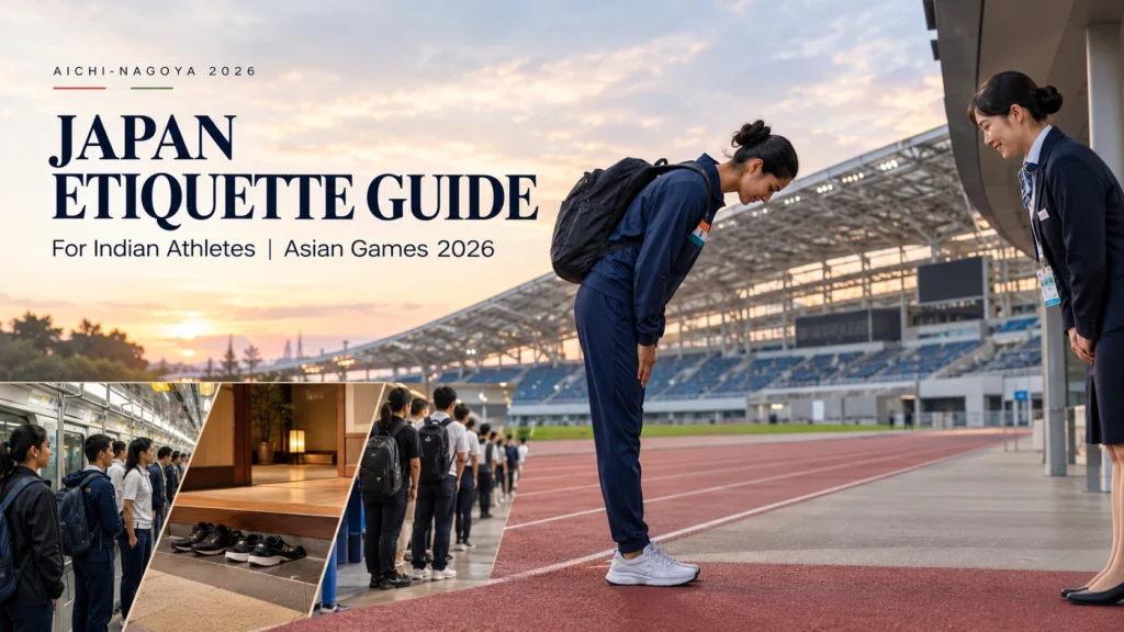 Japan etiquette Asian Games 2026 guide for Indian athletes