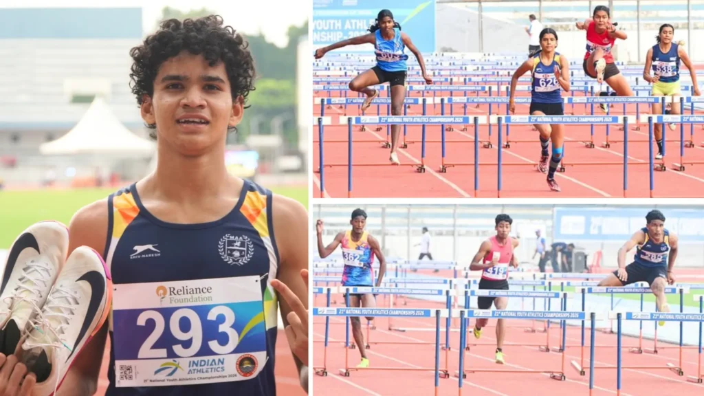 Manav Shinde, Shourya Ambure and Yash Mulik at Youth Nationals 2026