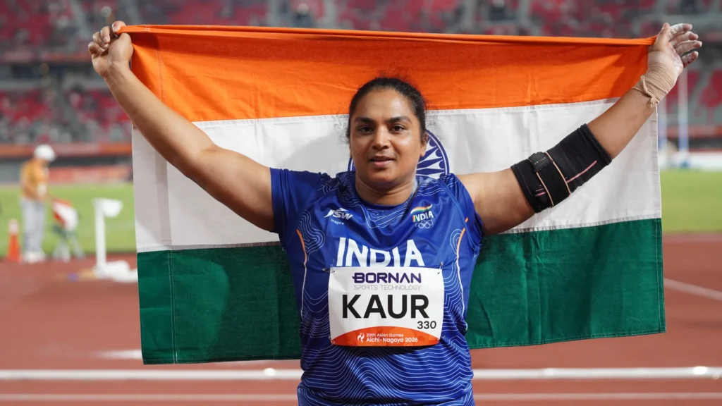 Manpreet Kaur Asian Games bronze in shot put