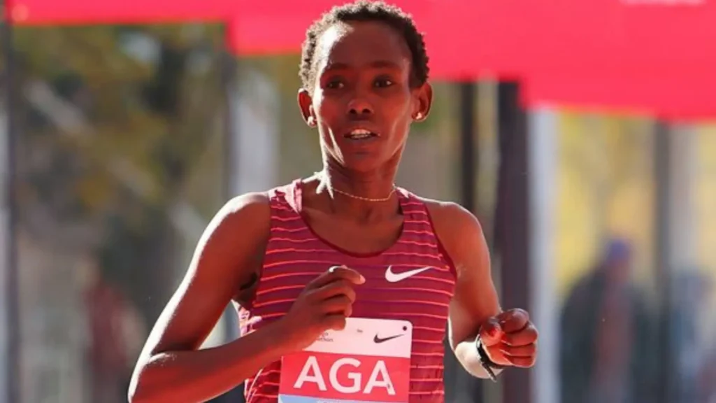 Ruti Aga Ethiopian marathon runner facing AIU suspension case