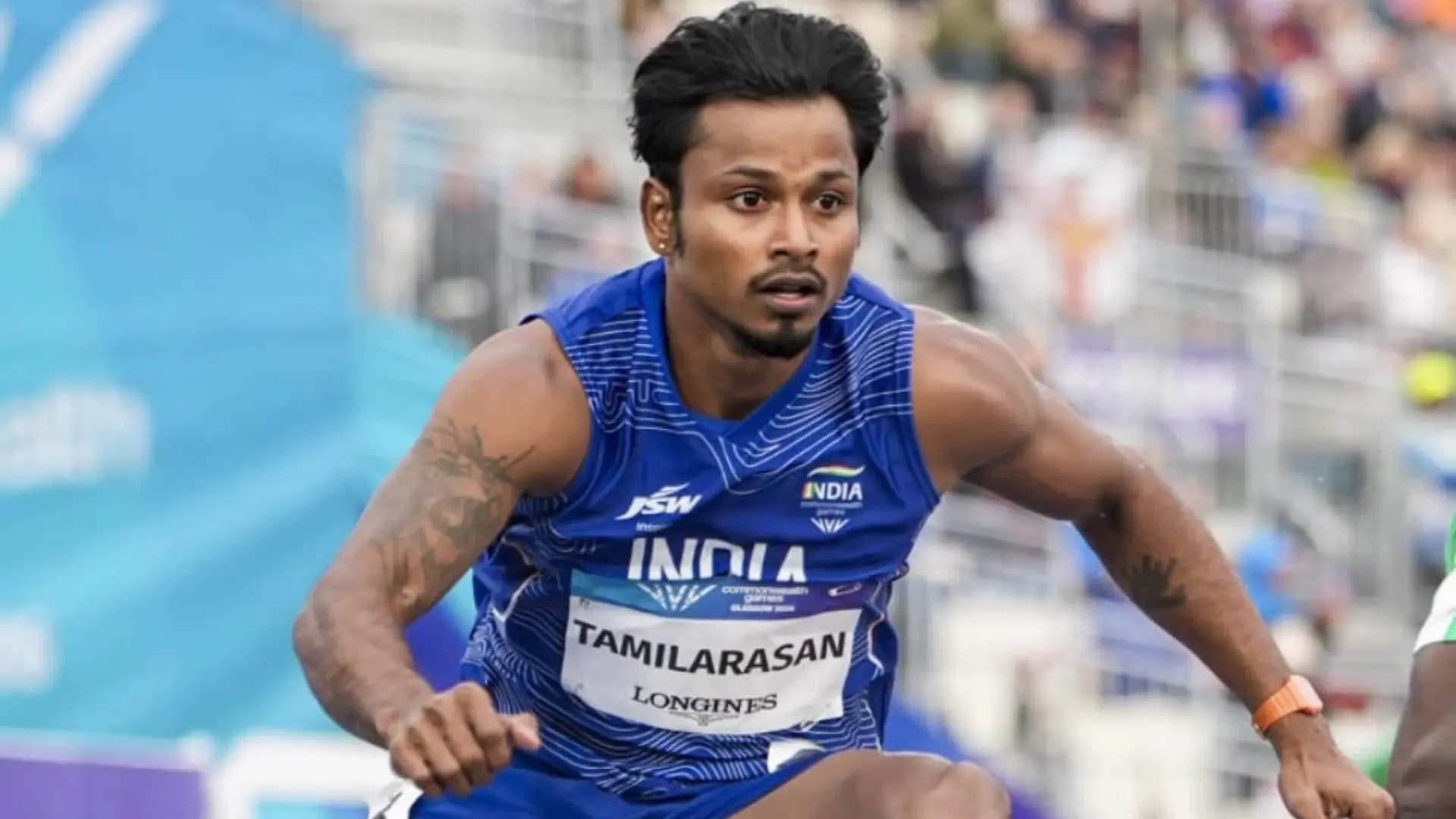 Santhosh Kumar Tamilarasan Finishes Seventh in Asian Games 400m Hurdles Final