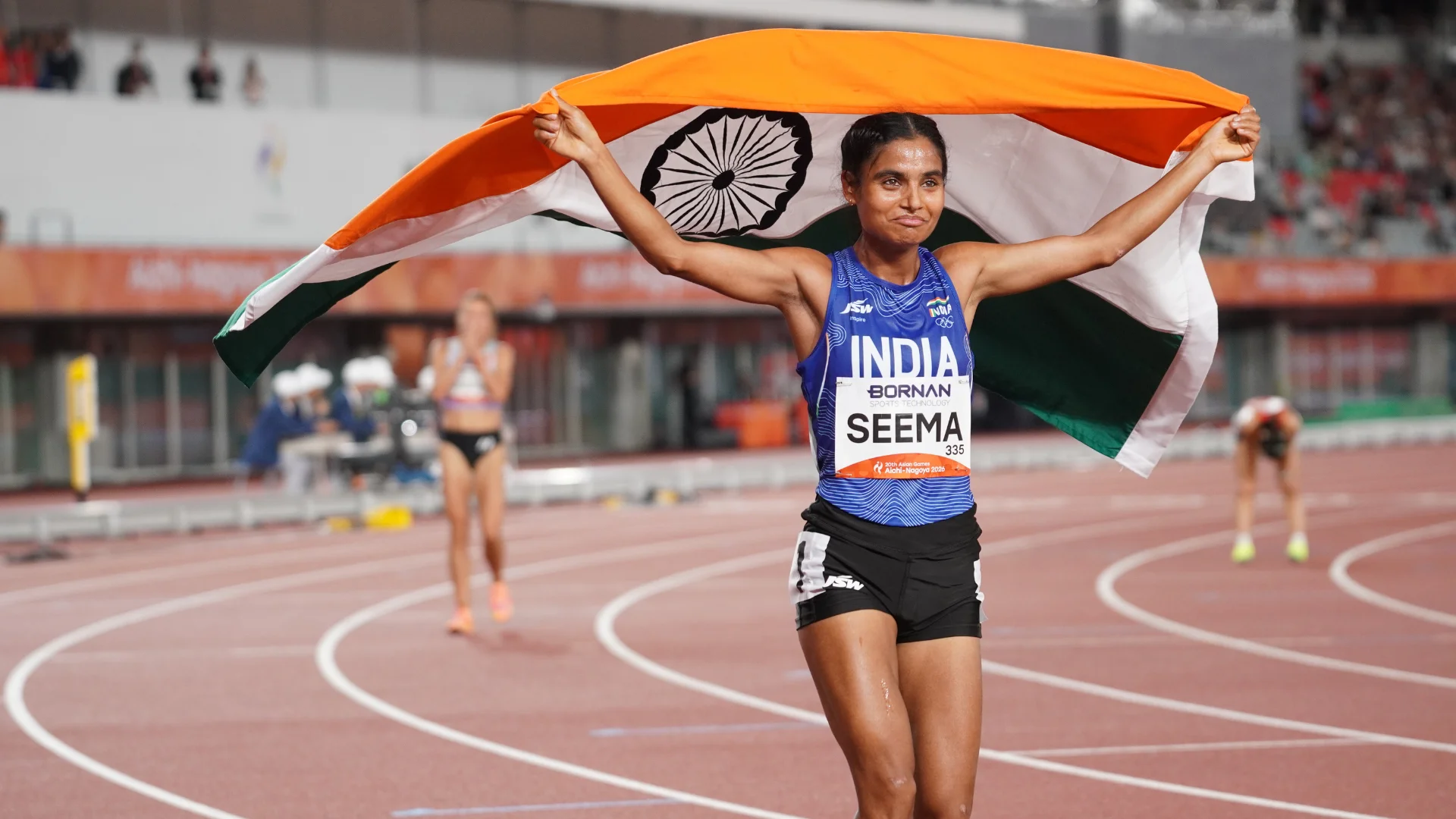 Seema Ends India’s 16-Year Wait With 10,000m Bronze at Asian Games