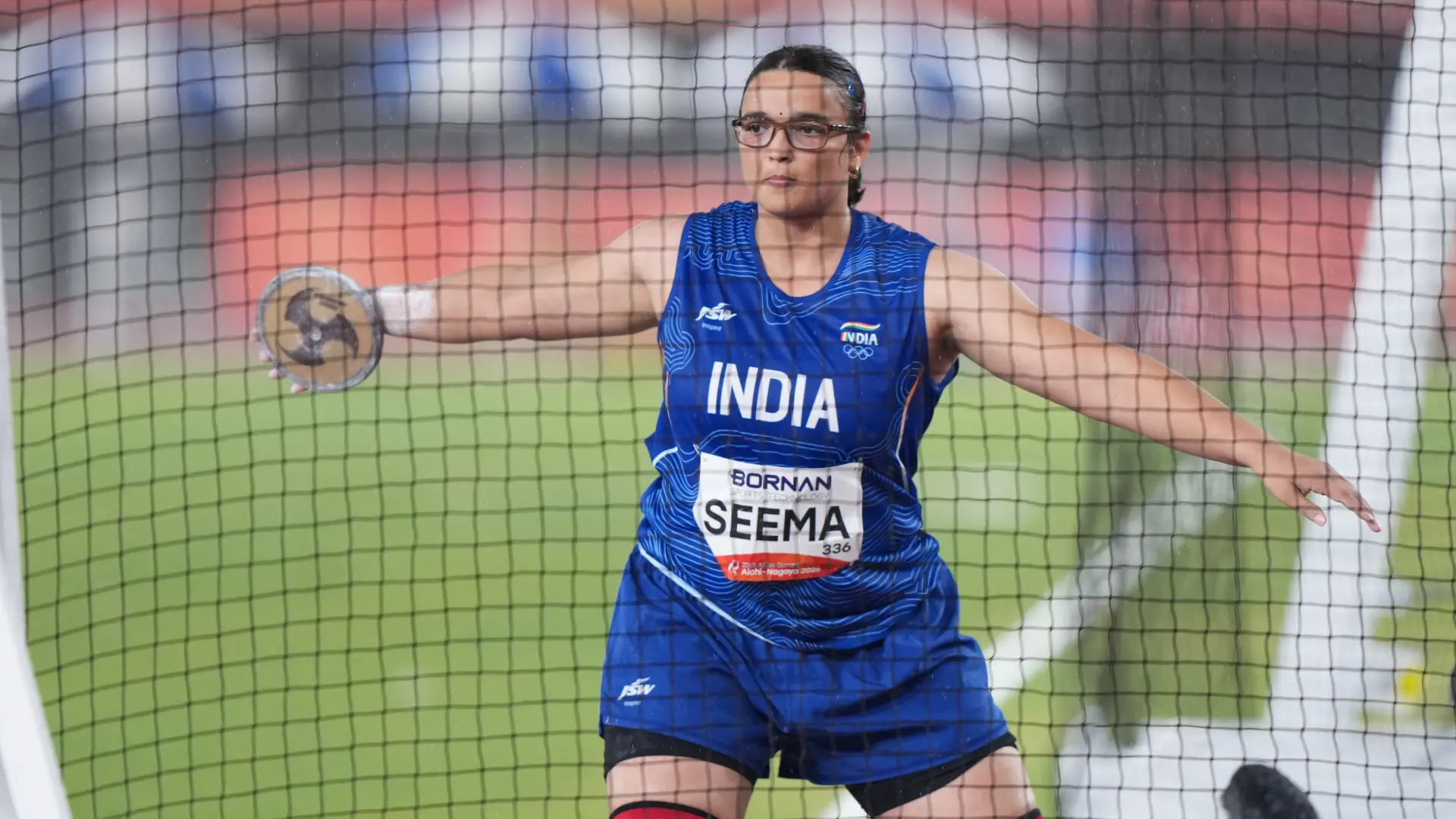 Seema Kaliramana Finishes Fourth With Personal Best in Asian Games Discus Final