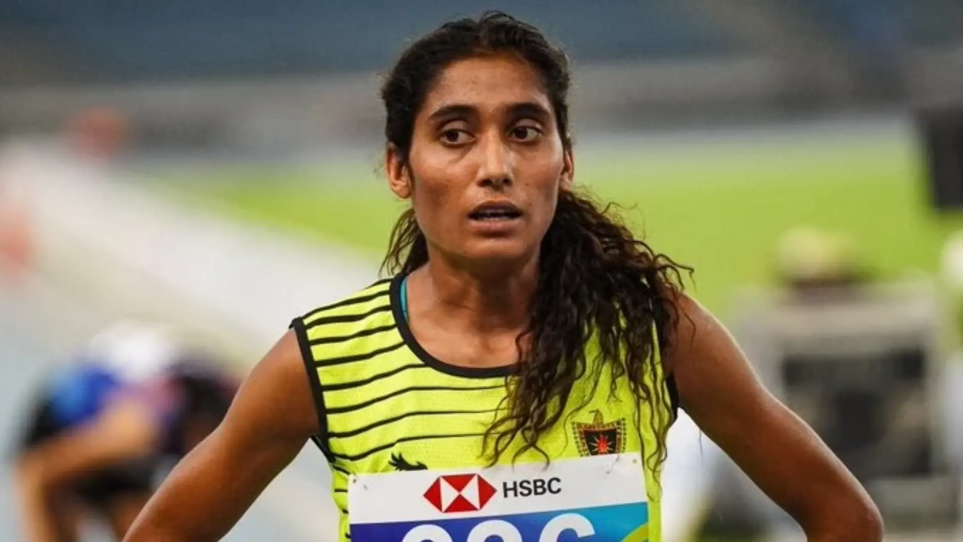 Ankita Dhyani, who runs in the Indian elite field at the Delhi Half Marathon 2026