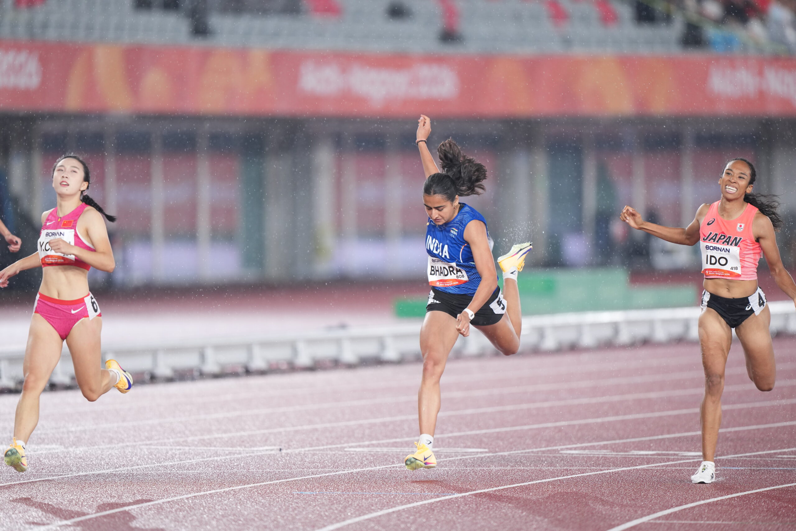 Harita Bhadra, India's women's 200m bronze medallist at the Asian Games 2026
