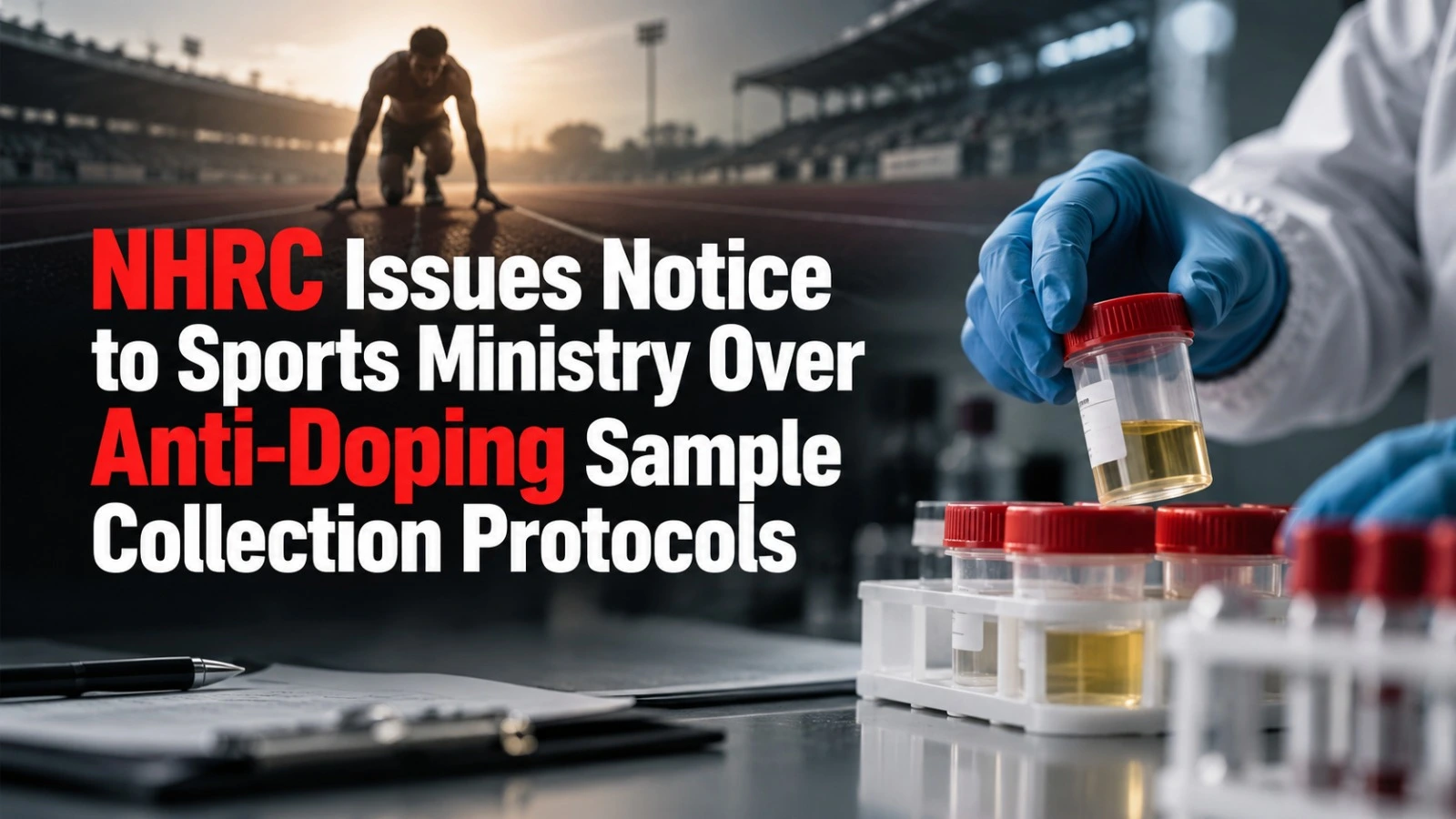 NHRC Issues Notice to Sports Ministry Over Anti-Doping Sample Collection Protocols