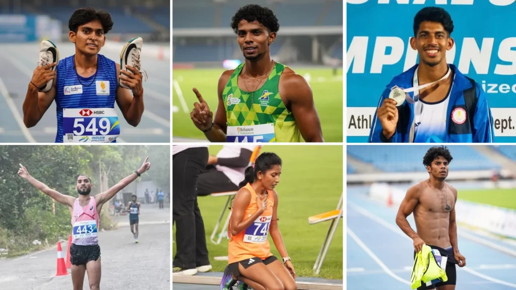 National Open Athletics 2026 Day 2 highlights featuring Anjli, Akash Raj and Railway Sports medal winners