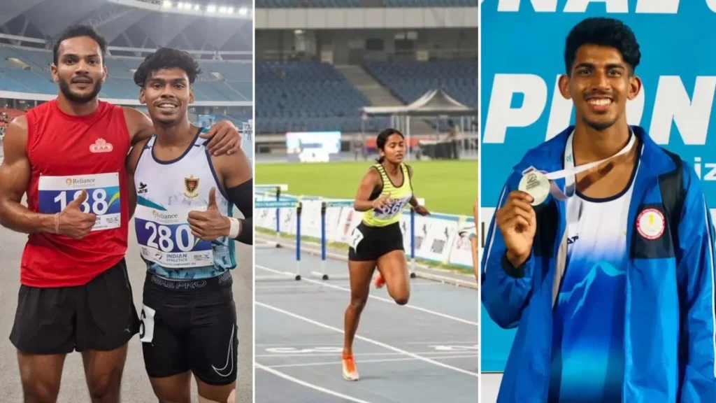 Manikanta Hoblidhar wins the men’s 100m, Moumita Mondal takes hurdles gold and Sebastian V S wins triple jump at National Open Athletics 2026