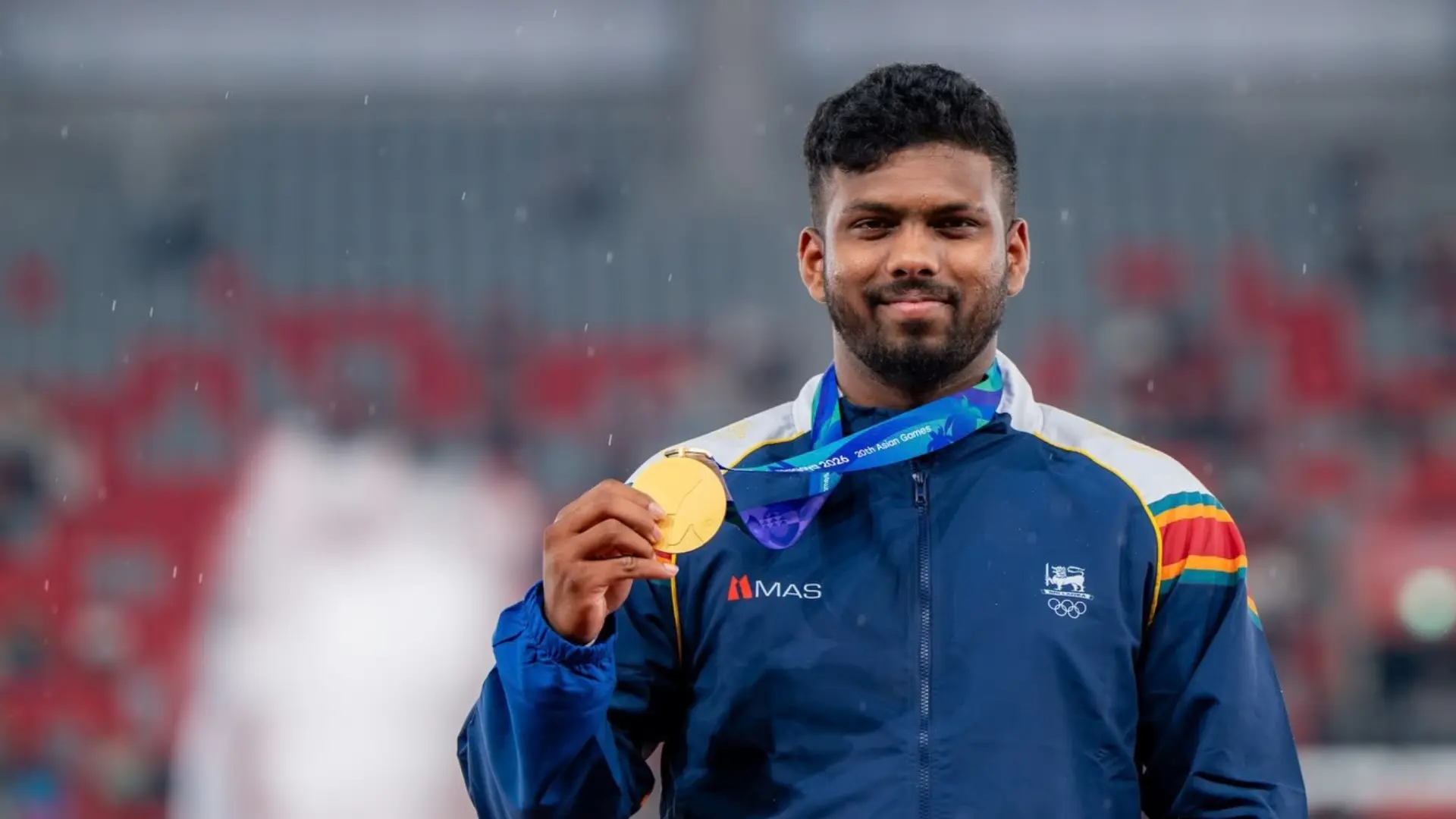 RUMESH PATHIRAGE THROWS 88.55M TO SEAL ASIAN GAMES JAVELIN GOLD