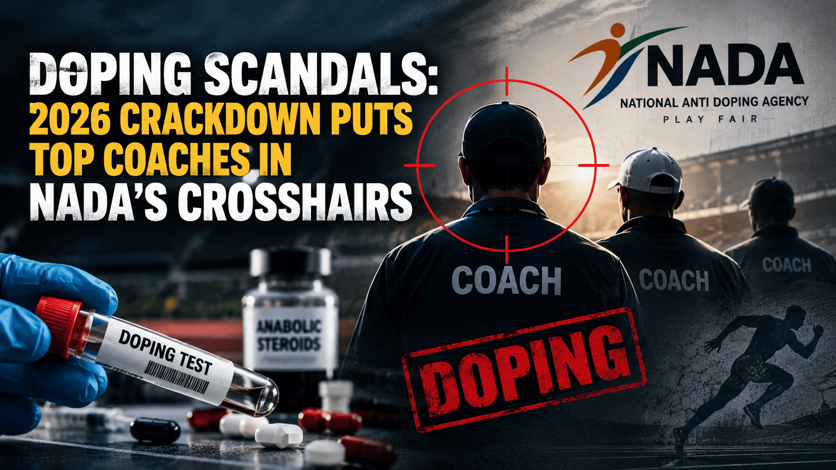 Doping Scandals: 2026 Crackdown Puts Top Coaches in NADA’s Crosshairs